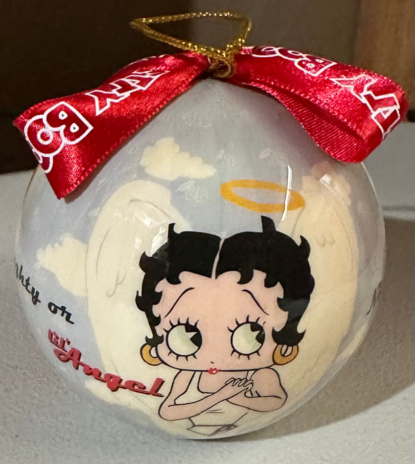 Betty Boop Angel/Devil Ornament