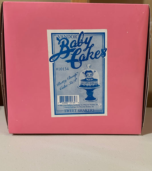 Baby Cakes Betty Boop Cake Salt and Pepper Shaker set